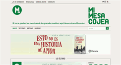 Desktop Screenshot of mimesacojea.com